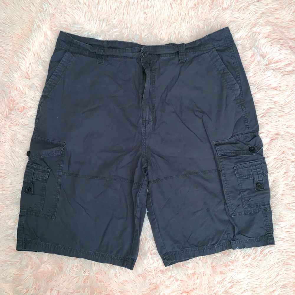 Dark Grey Polo Shorts
